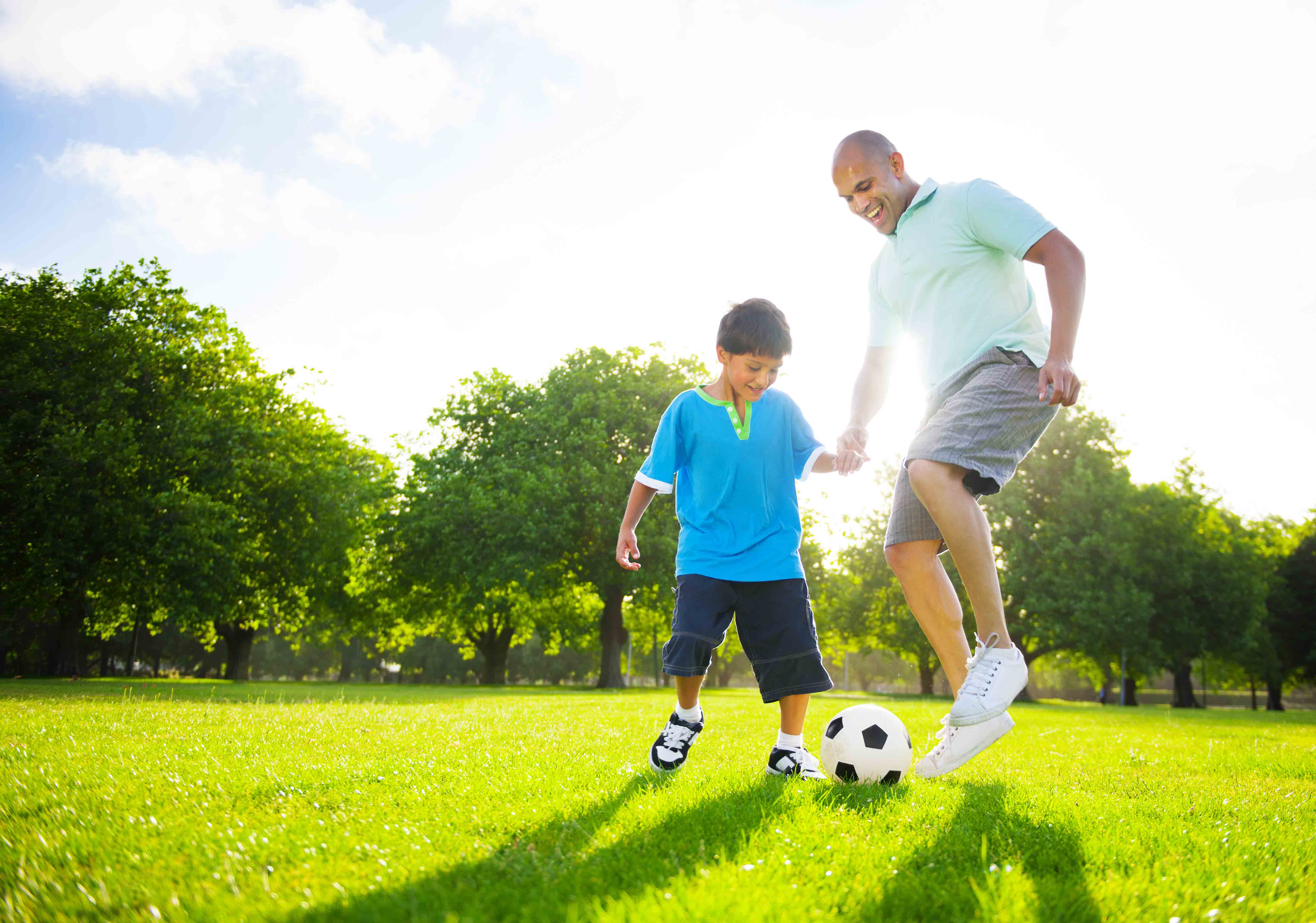 Father And Son Playing Soccer Society For Public Health Education Sophe Father And Son Playing Soccer Society For Public Health Education Sophe