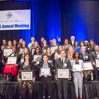 2018 SOPHE awardees