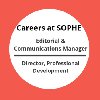 SOPHE Career Opportunities