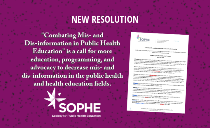 Combating Mis- and Dis-information in Public Health Education.55-2-Homepage slider